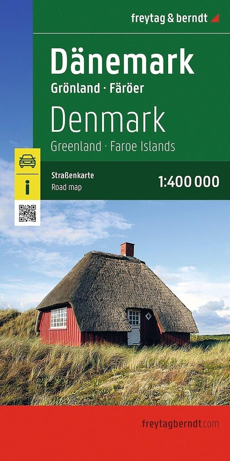 Freytag & Berndt - Denmark, Greenland & Faroe Islands - Danmark, Grønland & Færøerne - English book