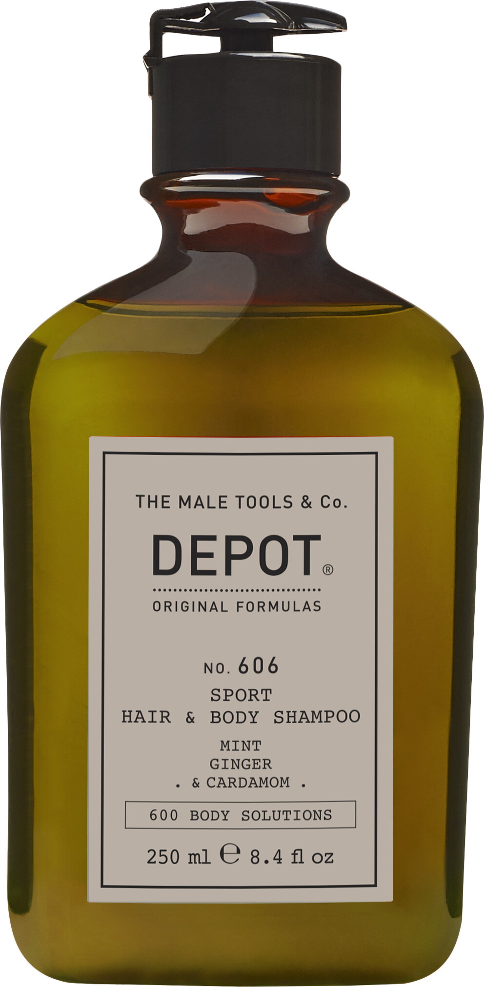 Depot - The Male Tools & Co. Sport Hair & Body Shampoo, No. 606, 250 ml.