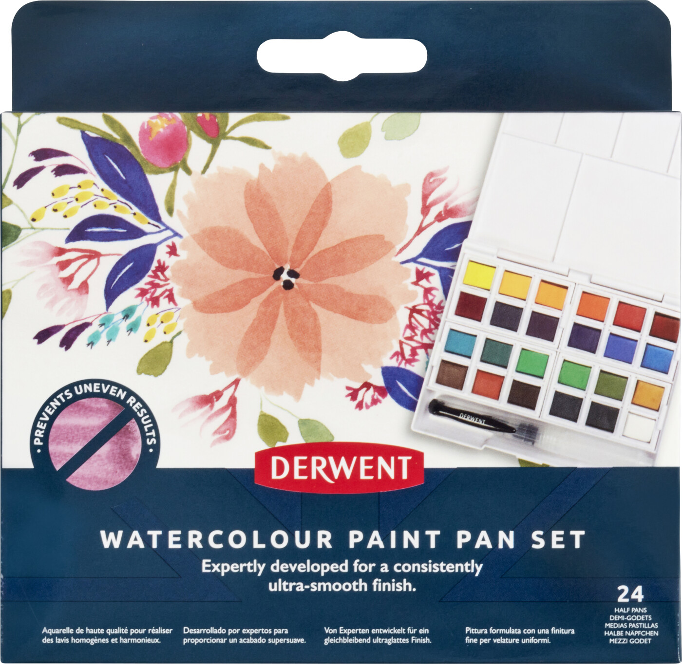 Derwent - Watercolour Paint Pan Set 24 - (601129)