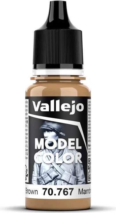 Vallejo - Model Color - Desert Brown Mat - 18 Ml - 70767