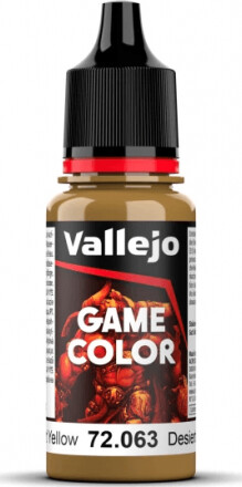 Vallejo - Game Color - Desert Yellow Mat - 18 Ml - 72063