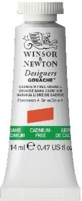 Winsor & Newton - Designers Gouache Maling 14 Ml - Orange 899