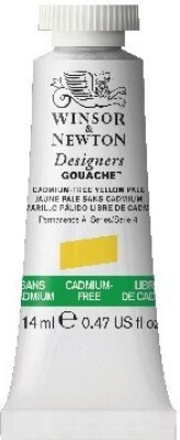 Winsor & Newton - Designers Gouache Maling 14 Ml - Yellow Pale
