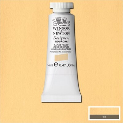 Winsor & Newton - Designers Gouache - 14 Ml - Naples Gul