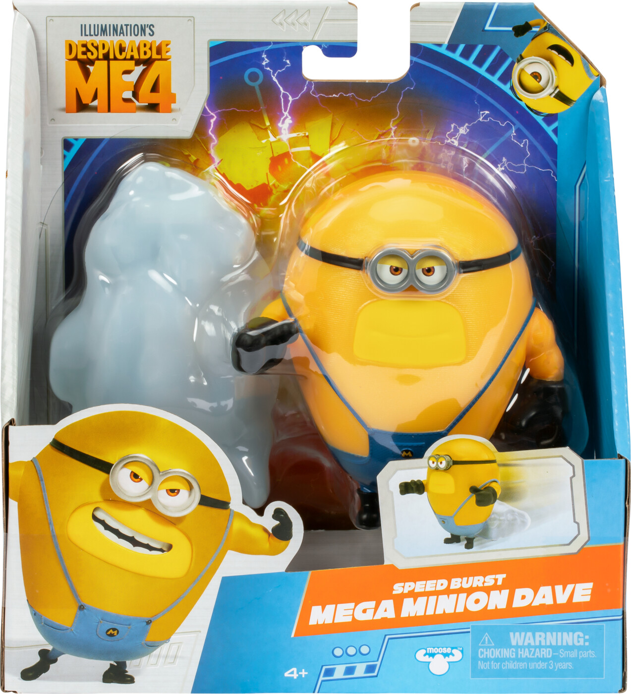 Despicable Me 4 - Minion Action Figur Dave 10 Cm