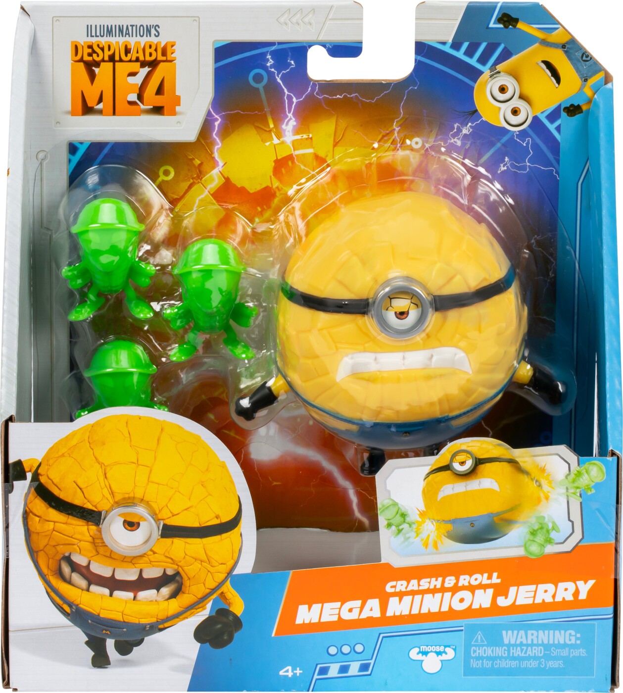 Despicable Me 4, Minion Action Figur Jerry 10 Cm