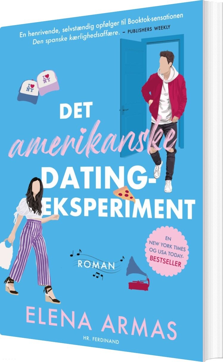 Billede af Det Amerikanske Datingeksperiment - Elena Armas - Bog