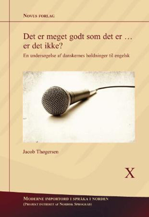 Det Er Meget Godt Som Det Er... Er Det Ikke? - Jacob Thøgersen - Bog