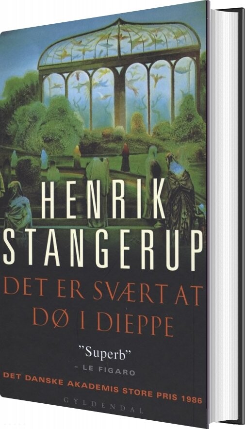 Billede af Det Er Svært At Dø I Dieppe - Henrik Stangerup - Bog