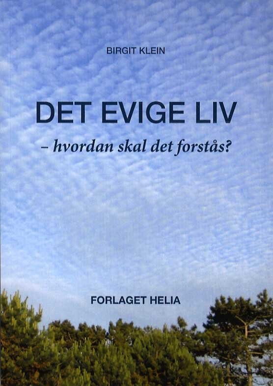 Det Evige Liv – Hvordan Skal Det Forstås – Birgit Klein – Bog