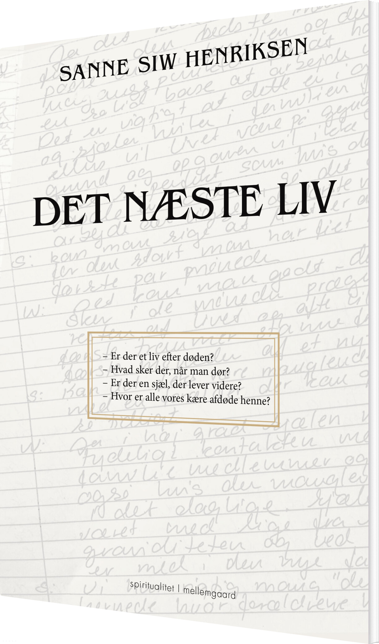 Det Næste Liv - Sanne Siw Henriksen - Bog