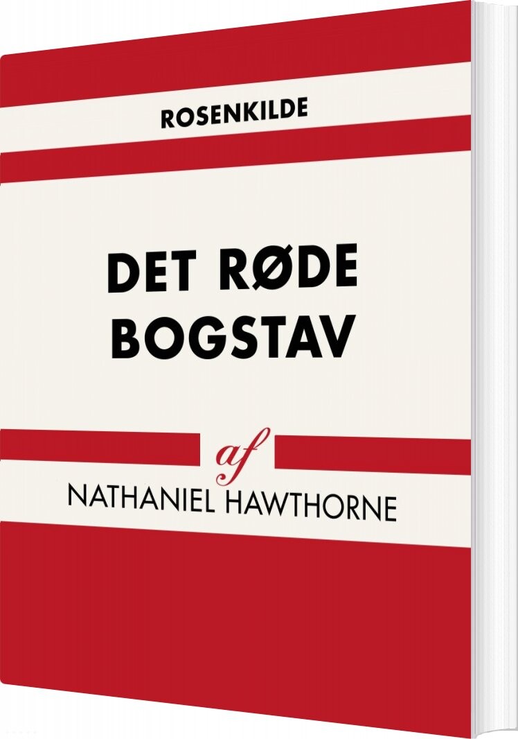 Det Røde Bogstav - Nathaniel Hawthorne - Bog