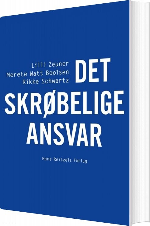 Billede af Det Skrøbelige Ansvar - Lilli Zeuner - Bog