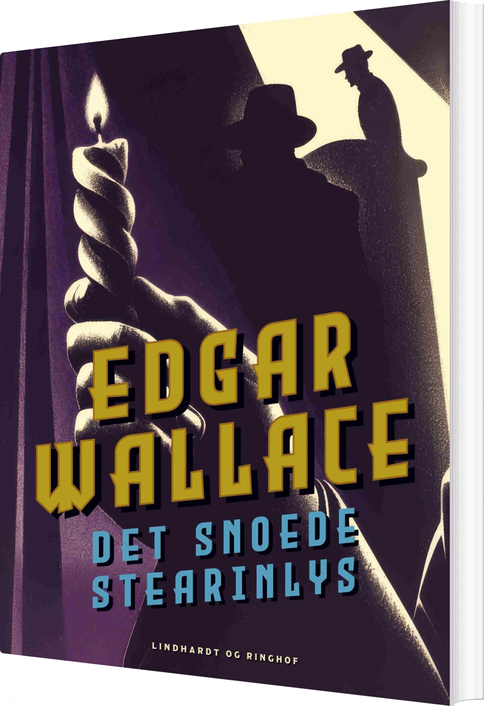 Det Snoede Stearinlys - Edgar Wallace - Bog