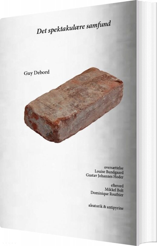 Billede af Det Spektakulære Samfund - Guy Debord - Bog
