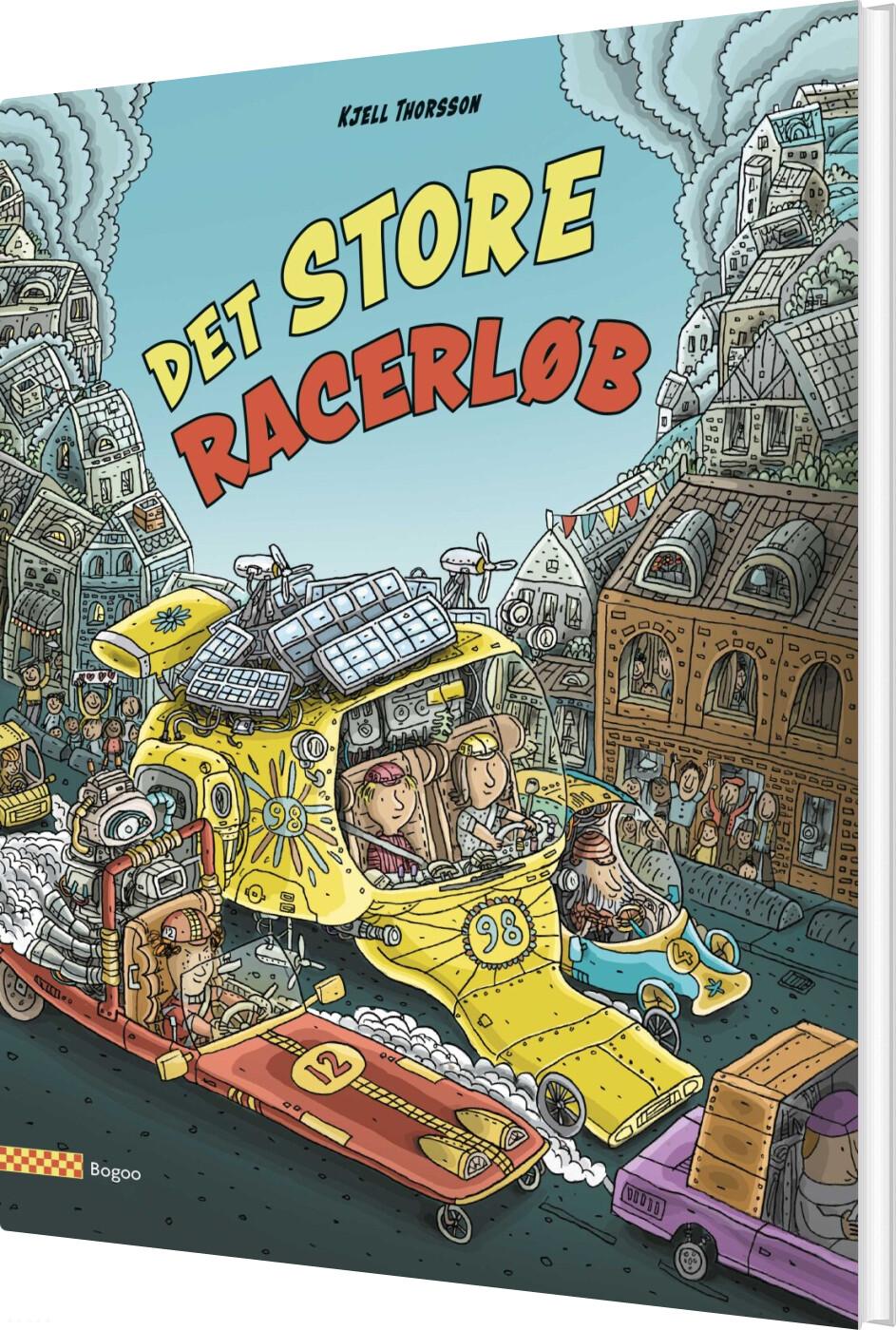 Det Store Racerløb - Kjell Thorsson - Bog