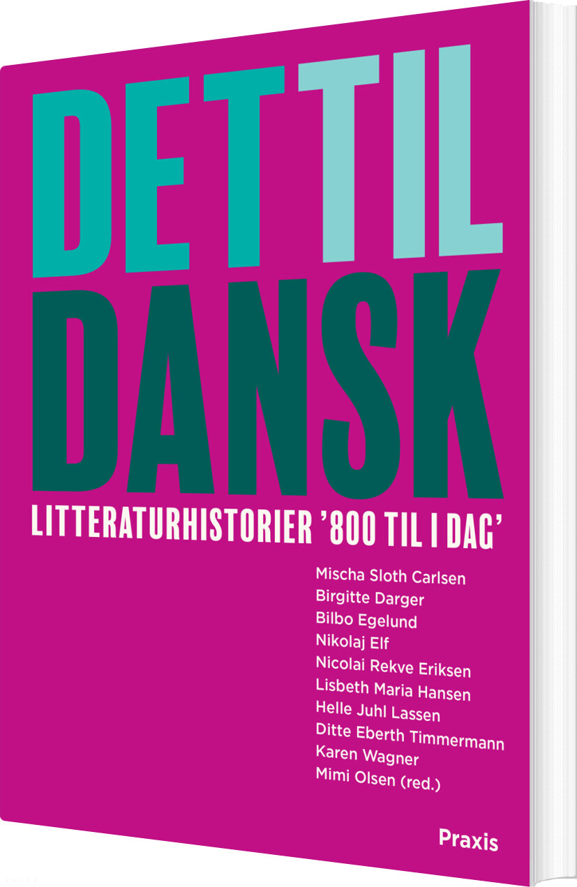 Det Til Dansk - Litteraturhistorier - Mimi Olsen - Bog