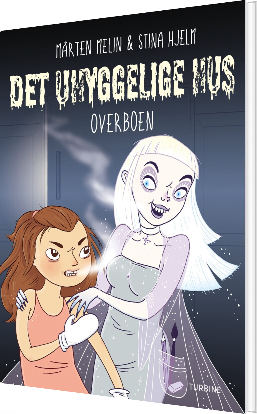 Billede af Det Uhyggelige Hus - Overboen - Mårten Melin - Bog