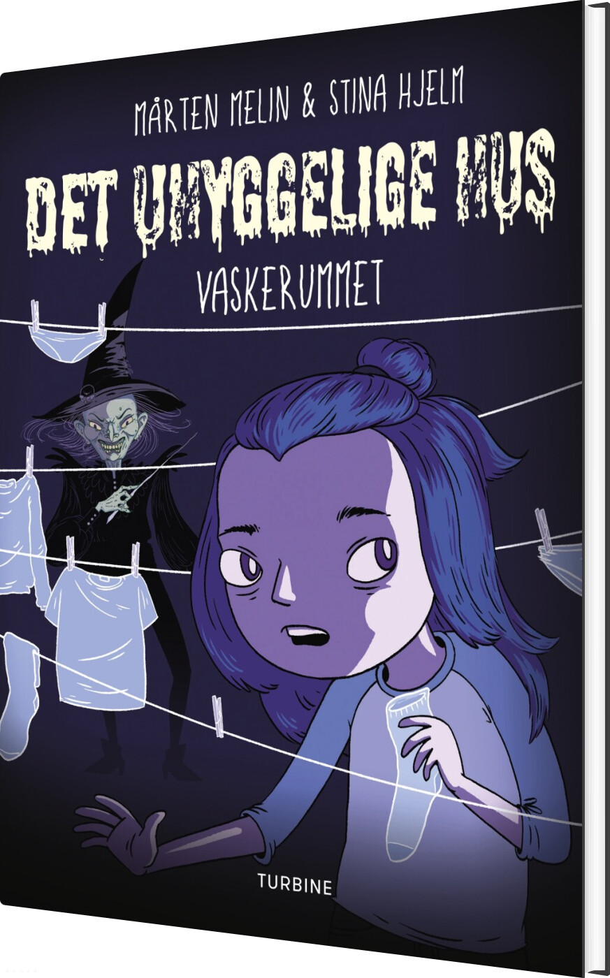 Billede af Det Uhyggelige Hus - Vaskerummet - Mårten Melin - Bog