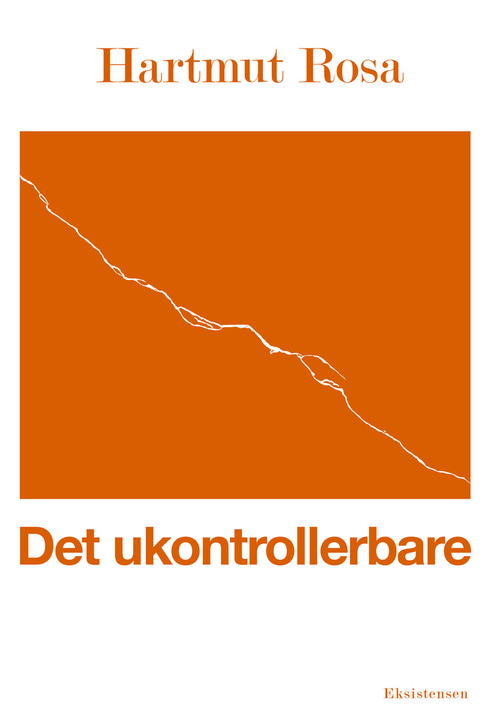 Det ukontrollerbare - Hartmut Rosa - Paperback Bog - Eksistensen - 2020 - Dansk - Booktok.dk