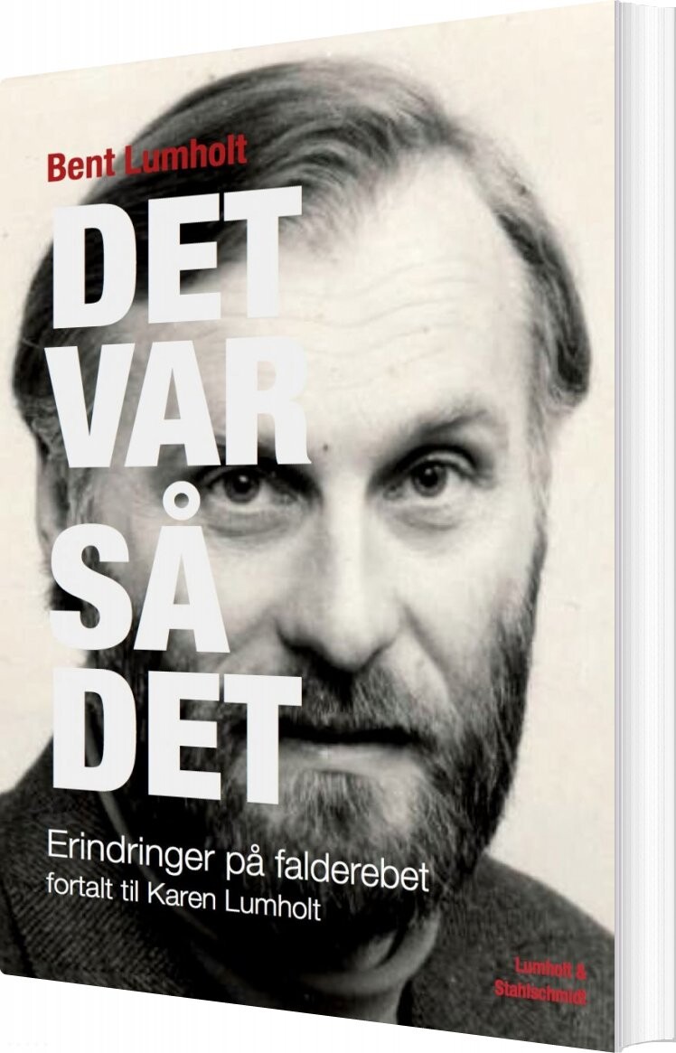 Billede af Det Var Så Det - Karen Lumholt - Bog