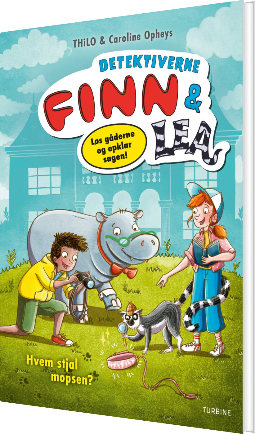 Detektiverne Finn & Lea - Hvem Stjal Mopsen? - Thilo - Bog
