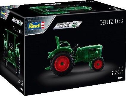 Se Revell - Deutz D30 Traktor Byggesæt - Easy-click - 1:24 - 07826 hos Gucca.dk