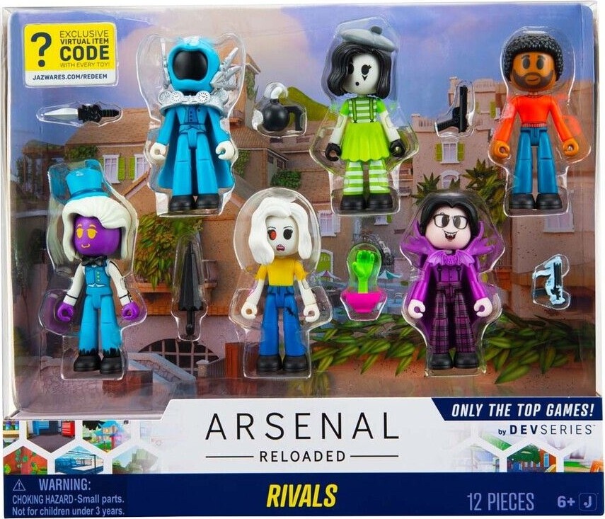 Billede af Roblox Figurer - Arsenal Reloaded Rivals - 12 Dele - Devseries