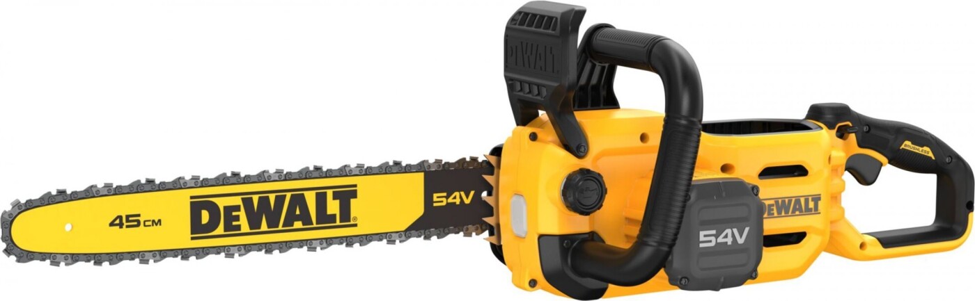 Dewalt Dcmcs574-xj 54v Xr Flexvolt Chainsaw 45 Cm Without Battery And Charger