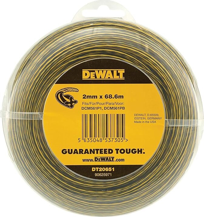 Dewalt String Trimmer Line, 2mm Dt20651-qz-  68,6 M