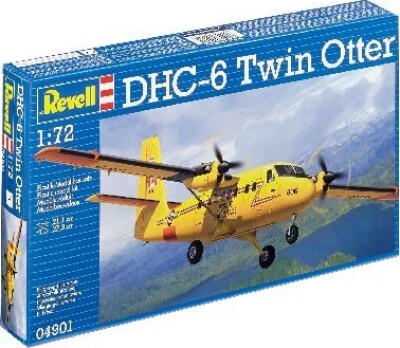 Revell - Dhc-6 Twin Otter Modelfly Byggesæt - 1:72 - 04901