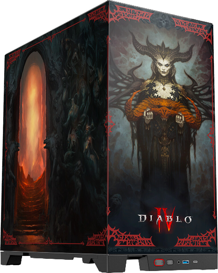 Diablo Iv - Lilith Pc Gaming Case Limited Edition Atx