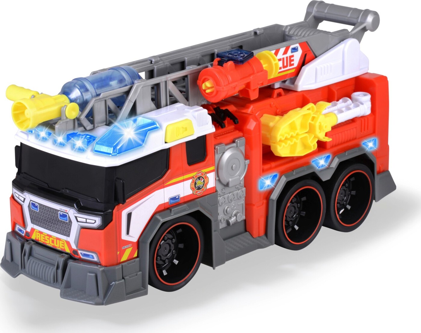Dickie Toys - Brandbil - Med Lyd Og Lys - 38 Cm