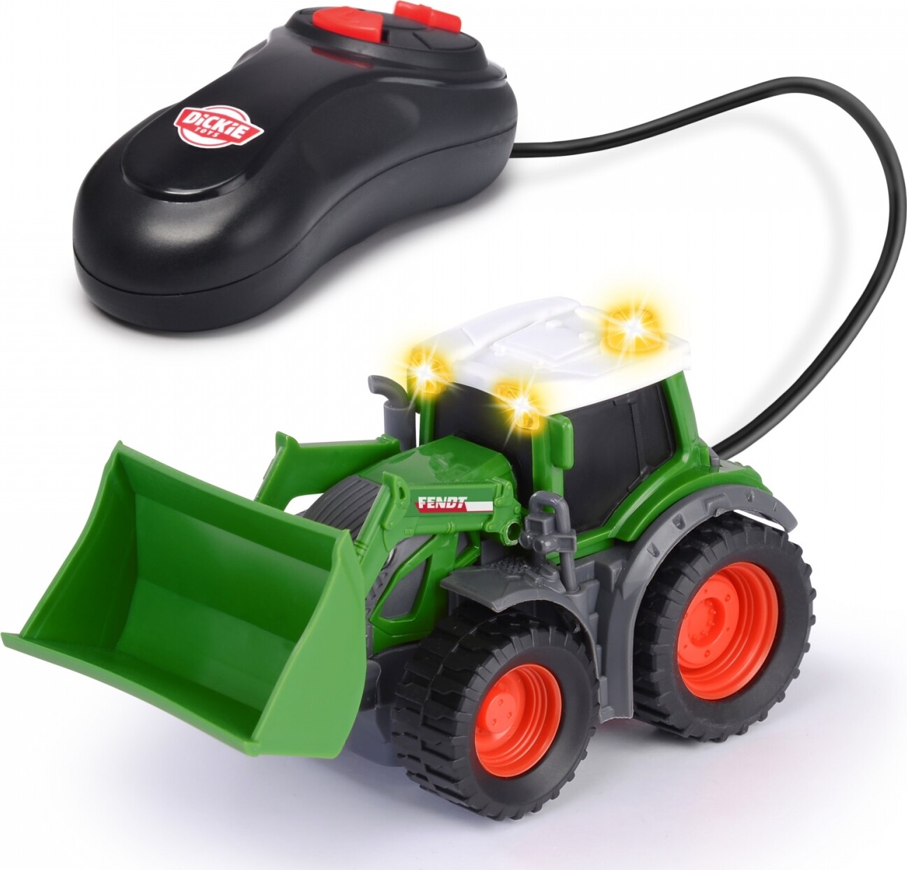 Dickie Toys - Fendt Cable Tractor - Fjernstyret Traktor Til Børn