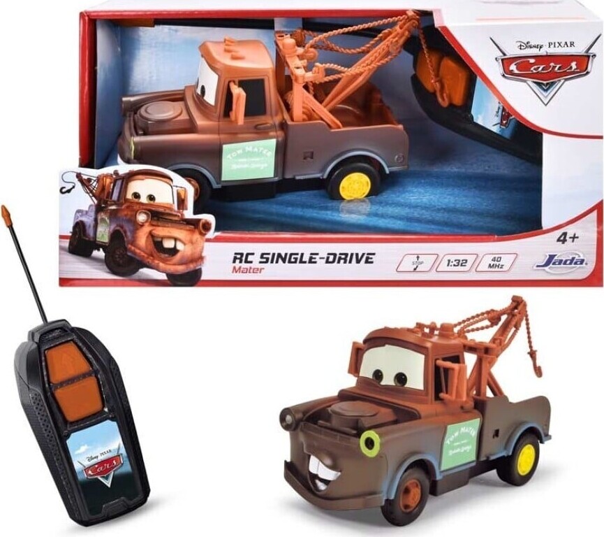 Jada - Cars - Rc Mater - Rc Single-drive - Fjernstyret Bumle Bil