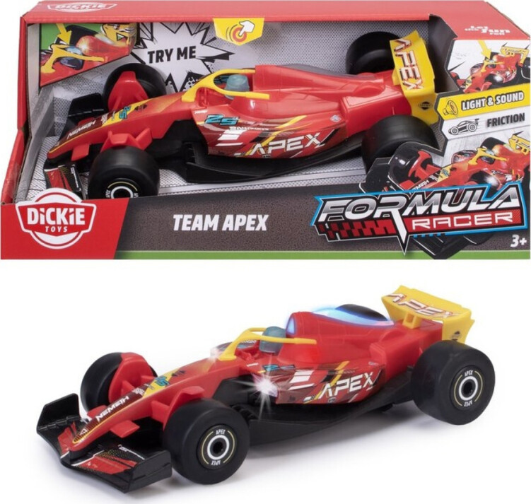 Dickie Toys - Formula Racer Team Apex - Racerbil Legetøj