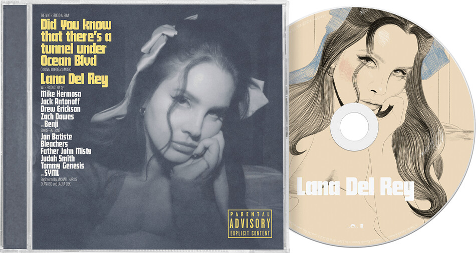 Lana Del Rey - Did You Know That There's A Tunnel Under Ocean Blvd - CD