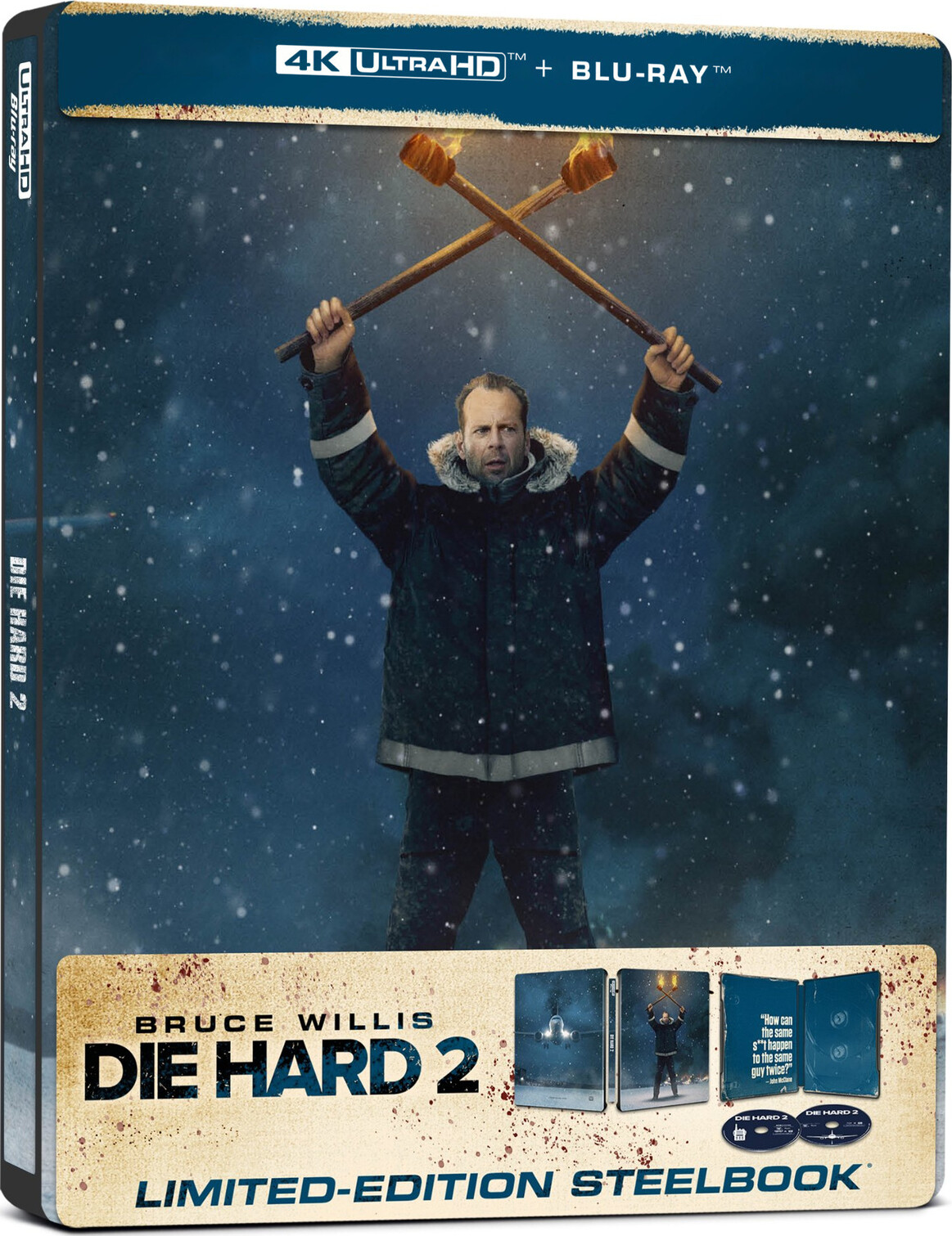 Die Hard 2 - Steelbook - 4K Blu-Ray