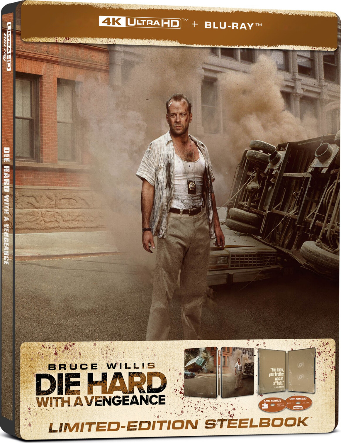 Die Hard With A Vengeance - Steelbook - 4K Blu-Ray