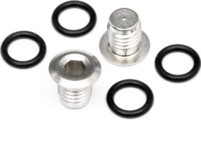 Diff Screw Cap M4.5x6mm (2pcs) - Hp86676 - Hpi Racing