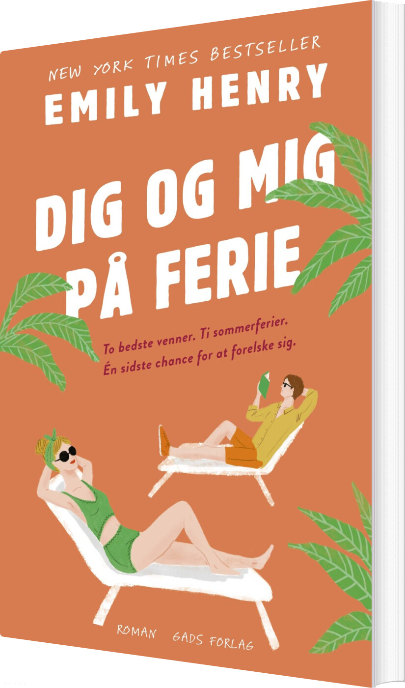 Billede af Dig Og Mig På Ferie - Emily Henry - Bog