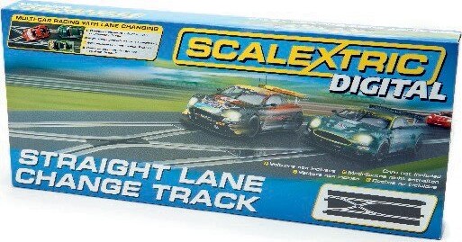 Scalextric Digital Skinne - Straight Lane Change Track - C7036
