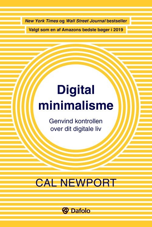 Digital Minimalisme - Cal Newport - Bog