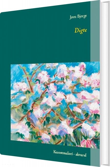 Billede af Digte - Kunstmaleri - Akvarel - Jørn Bjerge - Bog