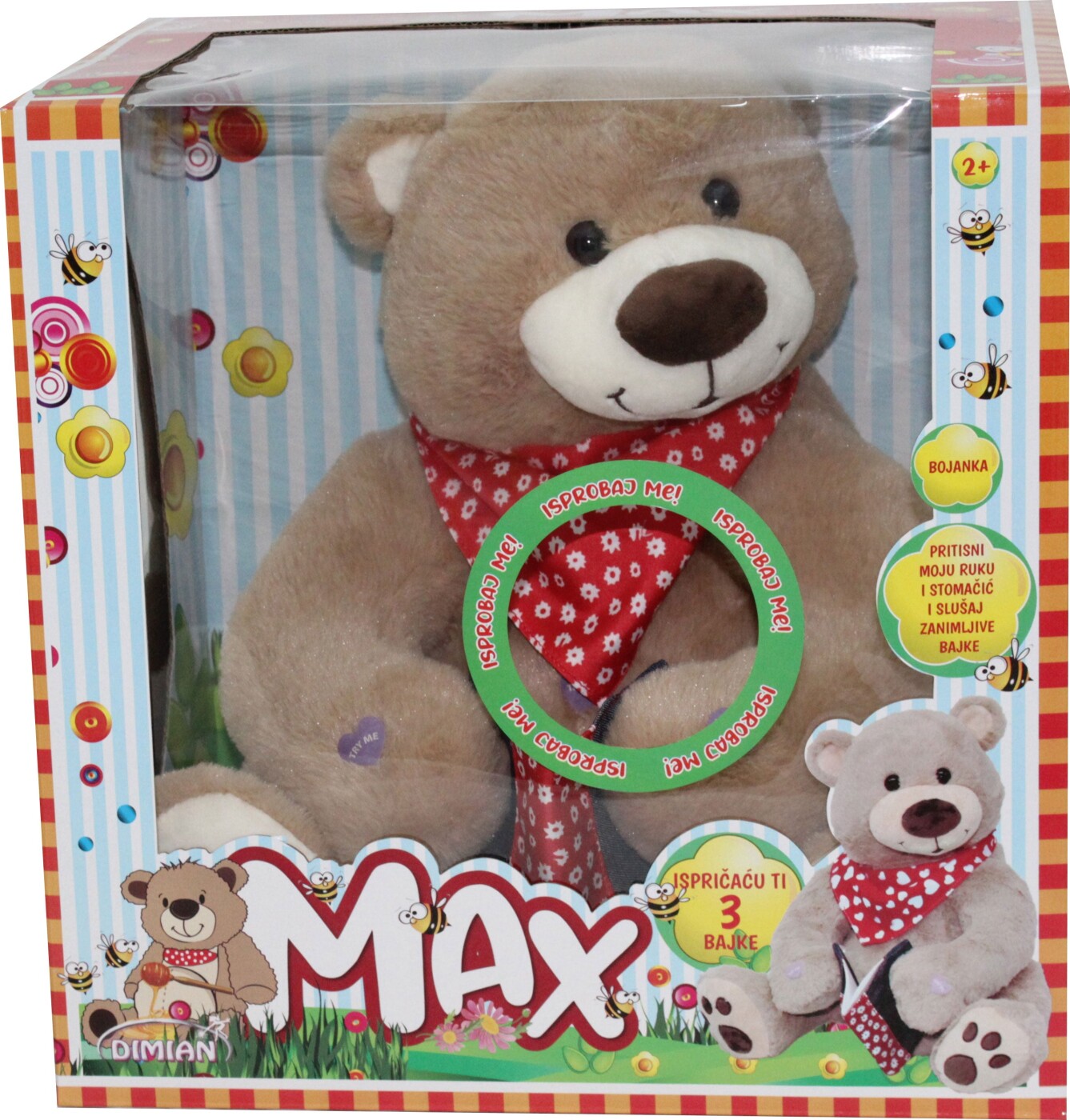 Dimian - The Fairy Tale Telling Teddy Bear (dansk Version)