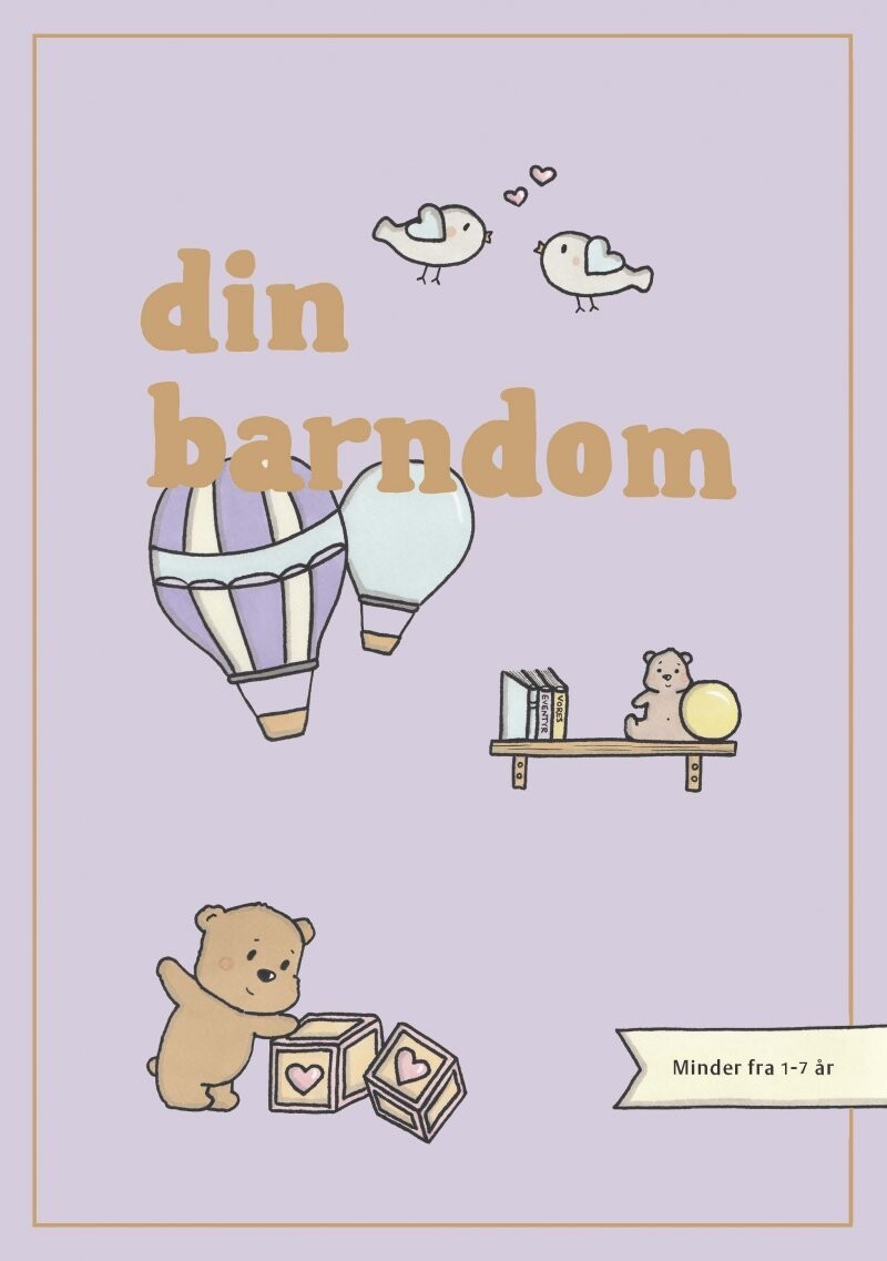 Din Barndom - Lilla - Simone Thorup Eriksen - Bog