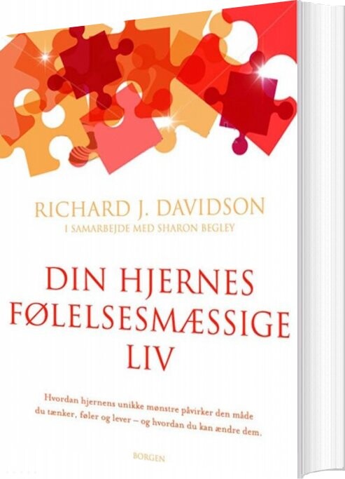 Billede af Din Hjernes Følelsesmæssige Liv - Richard J. Davidson - Bog