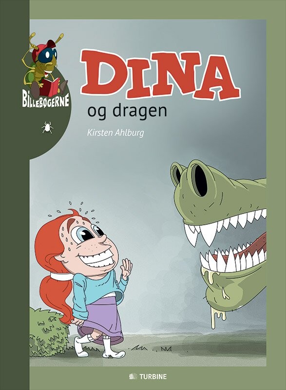 Billede af Dina Og Dragen - Kirsten Ahlburg - Bog