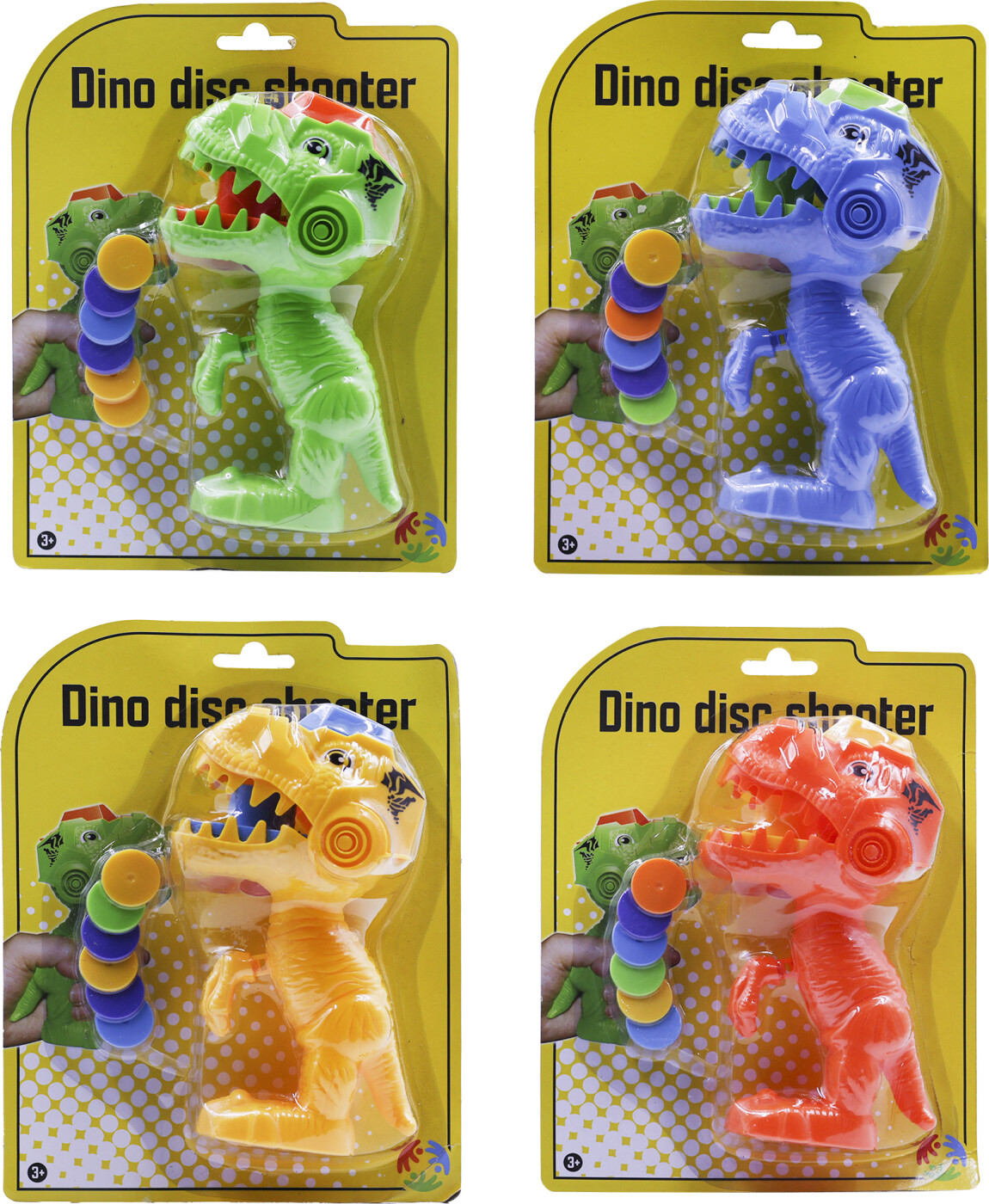 Dino Disc Shooter - Assorteret