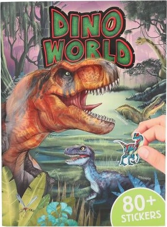 Dinosaur Klistermærkebog - Dino World